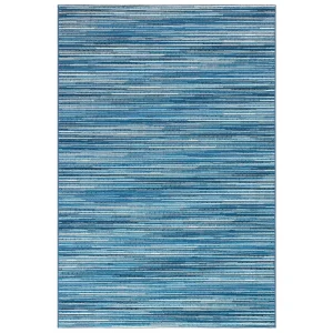 Liora Manne Marina Stripes Indoor/Outdoor Area Rug China Blue