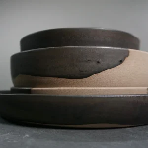 The Dinnerware Set - Gray/Black